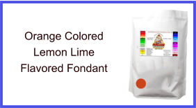 Orange Lemon Lime Fondant