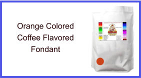 Orange Coffee Fondant