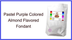 Pastel Purple Almond Fondant