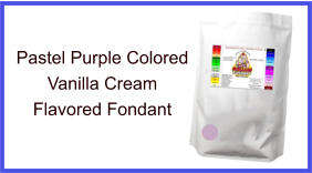 Pastel Purple Vanilla Fondant