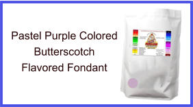 Pastel Purple Butterscotch Fondant