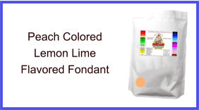 Peach Lemon Lime Fondant