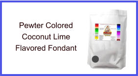 Pewter Coconut Lime Fondant