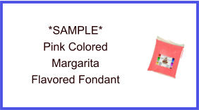 Pink Margarita Fondant Sample