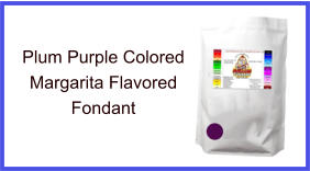 Plum Purple Margarita Fondant