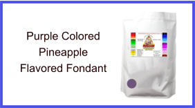 Purple Pineapple Fondant