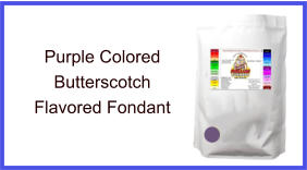 Purple Butterscotch Fondant