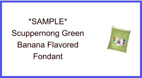 Scuppernong Green Marshmallow Fondant Sample