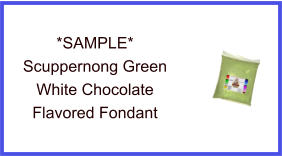 Scuppernong Green Marshmallow Fondant Sample