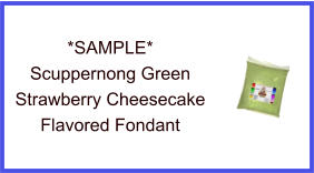 Scuppernong Green Marshmallow Fondant Sample