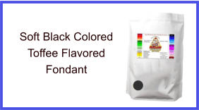 Soft Black Toffee Fondant