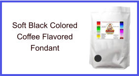 Soft Black Coffee Fondant